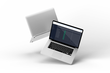Floating Laptops Mockup-Dark Mode